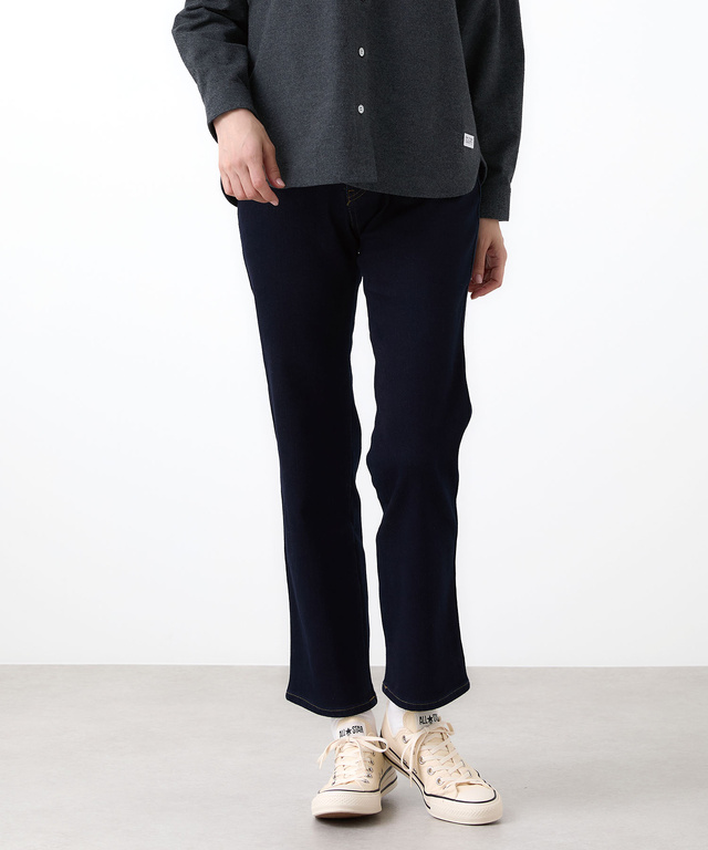 裏起毛 ストレート デニム