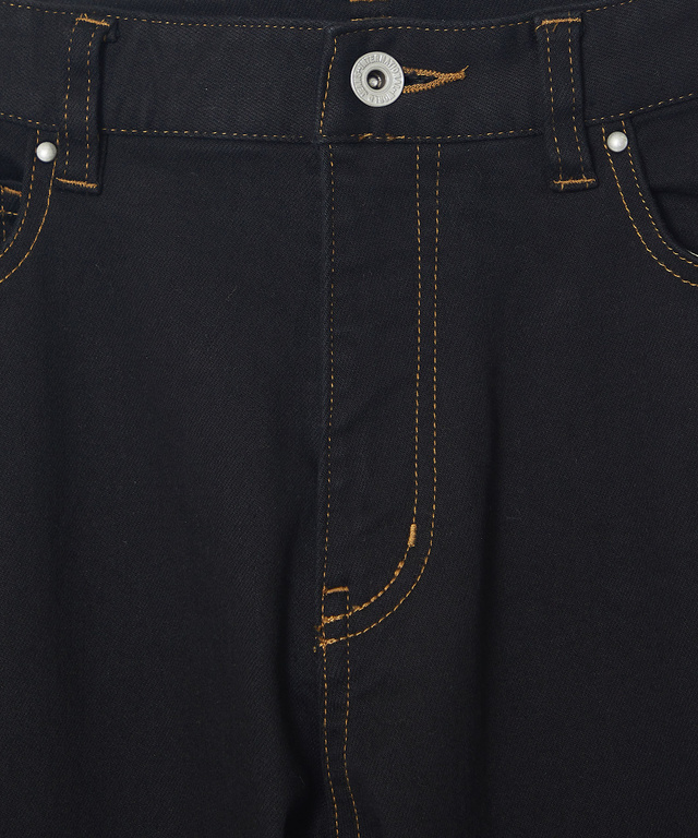 裏起毛 ストレート デニム