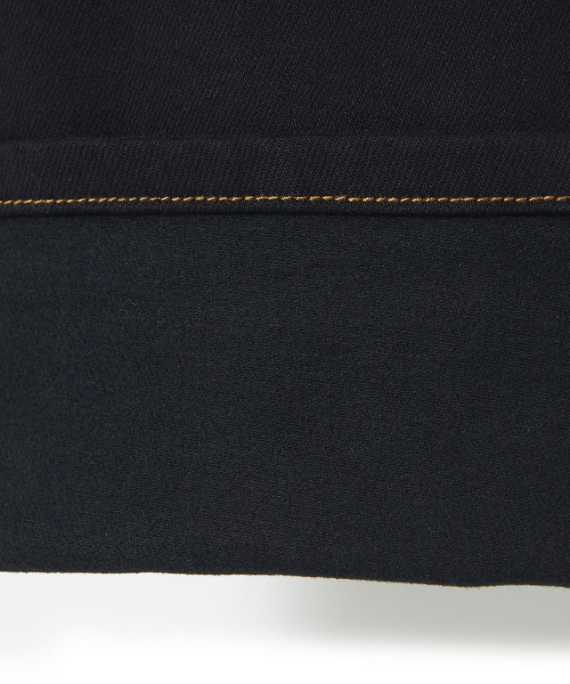 裏起毛 ストレート デニム