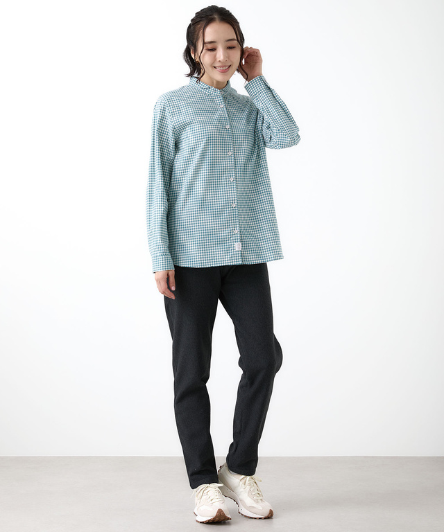 裏起毛 スリムパンツ