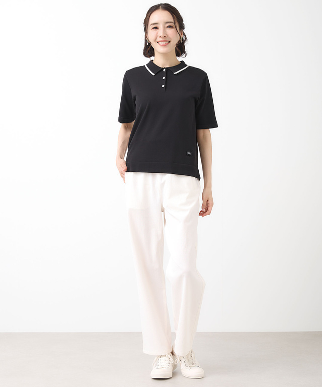 ウエストゴム ストレート パンツ