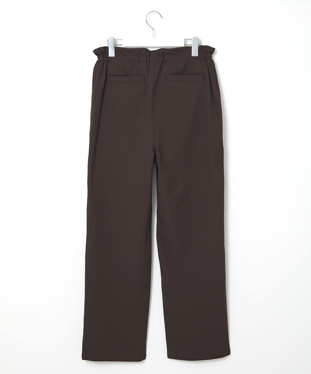 ウエストゴム ストレート パンツ