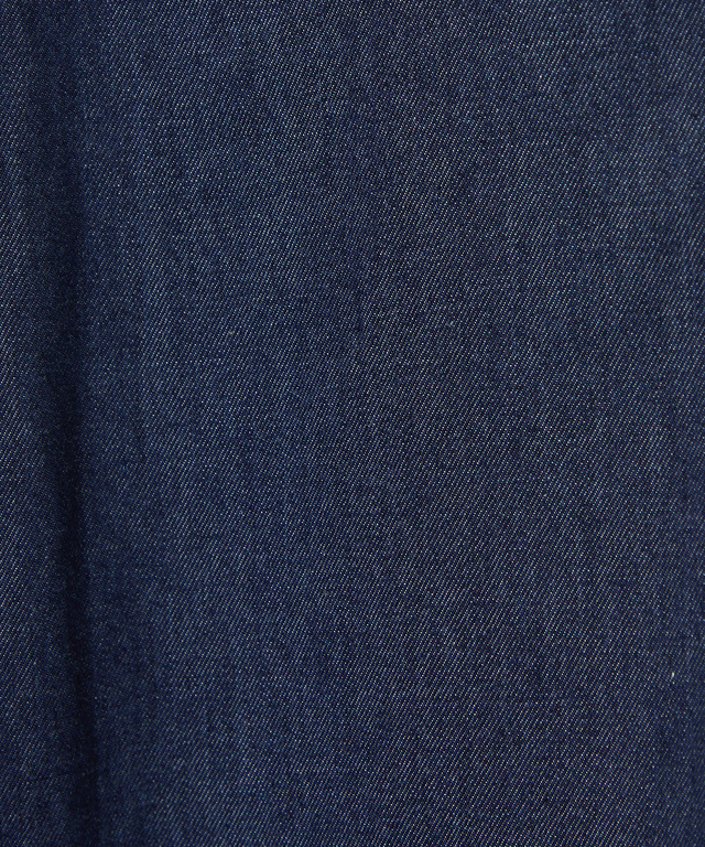 セミワイド クロップド ライト デニム