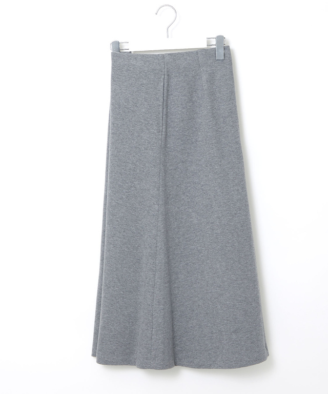 ジャージー セミフレア スカート