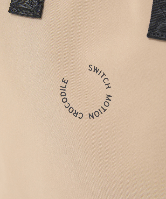 バイカラー スクエアバッグ