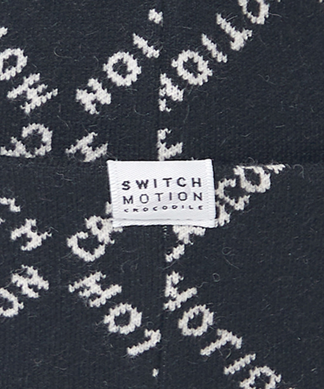 総柄デザイン ニット キャップ