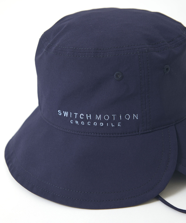 コード付き サイドスリット ハット【手洗いOK】