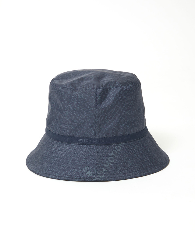 ロゴプリント バケット ハット【手洗いOK】