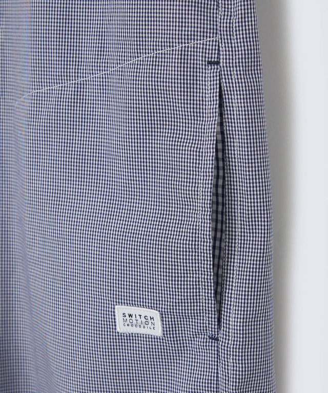 ギンガムチェック シャツ チュニック