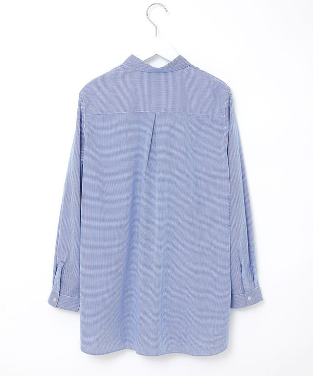 ギンガムチェック シャツ チュニック