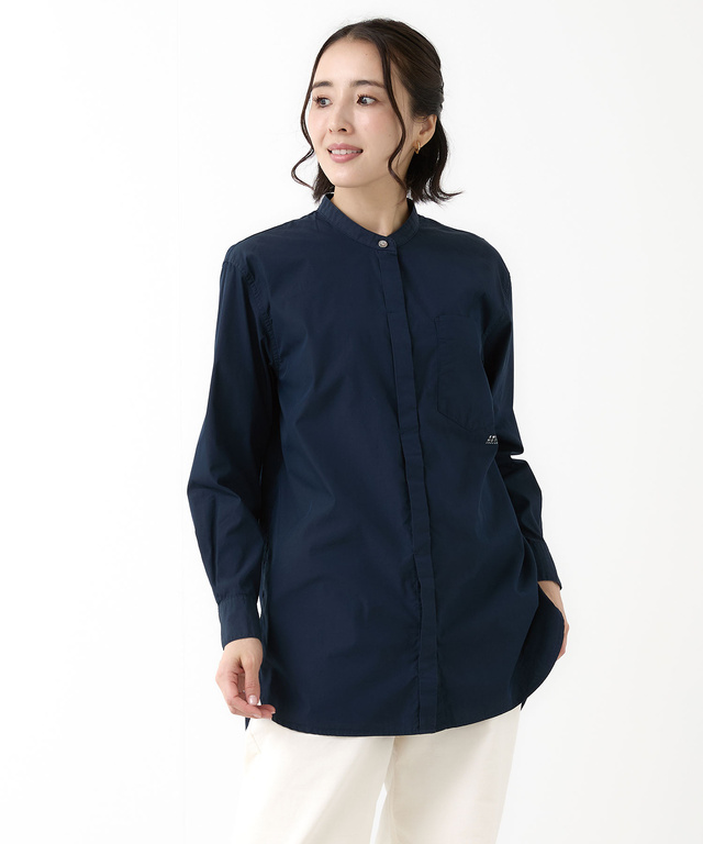 バンドカラー チュニック