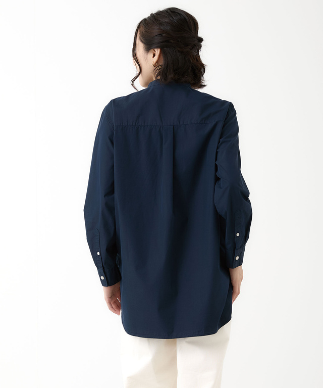 バンドカラー チュニック