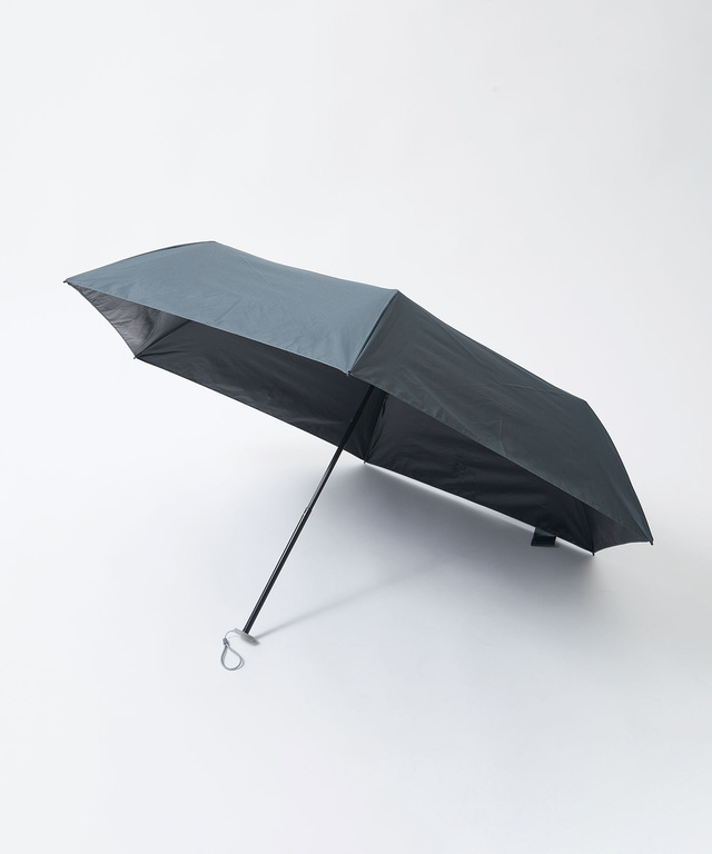 ロゴプリント 晴雨兼用 折りたたみ傘