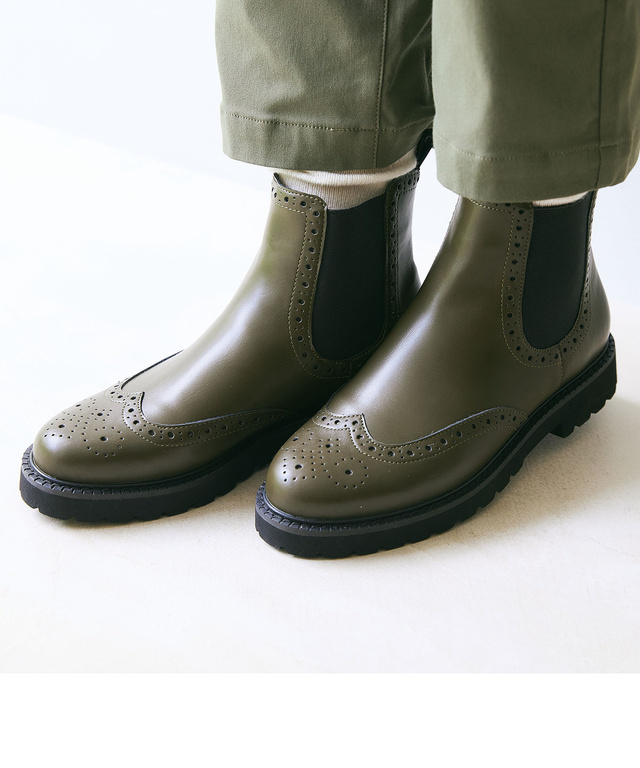 サイドゴアショートブーツ【一部店舗限定】